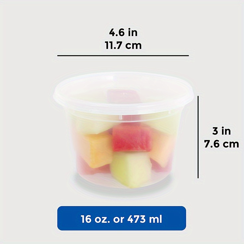 Plastic Deli Containers With Lids, Meal Prep Containers, Bpa Free Stackable Food  Containers, Leakproof Food Storage Organizer, Microwave And Dishwasher  Safe, Freezer Safe, Kitchen Gadgets, - Temu