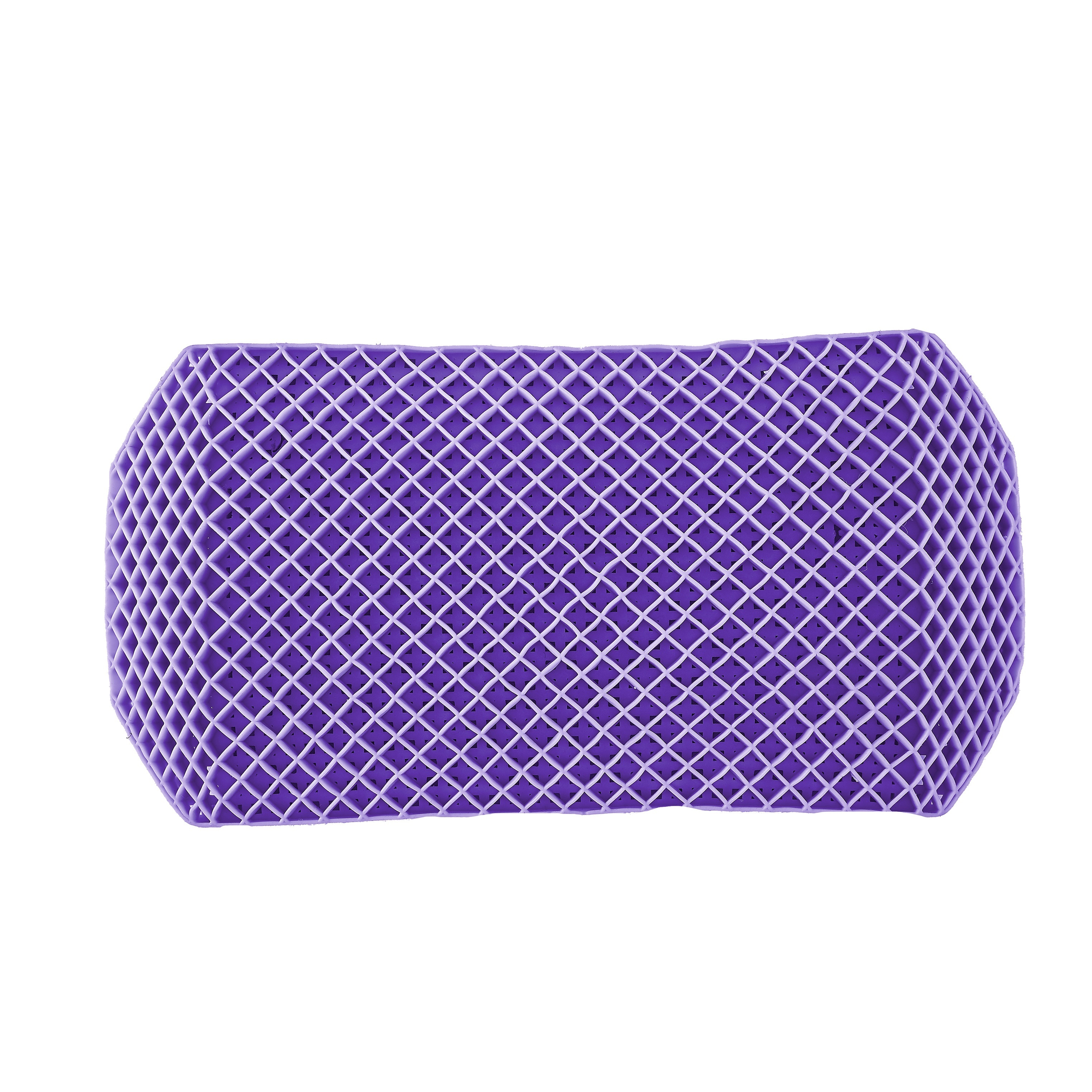 Purple Double Seat Cushion 100% Elastic Grid Ergonomic Supportive