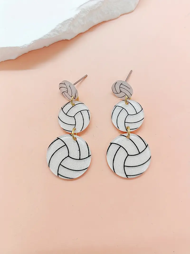 Volleyball Trio Earrings Volleyball Trio Earrings