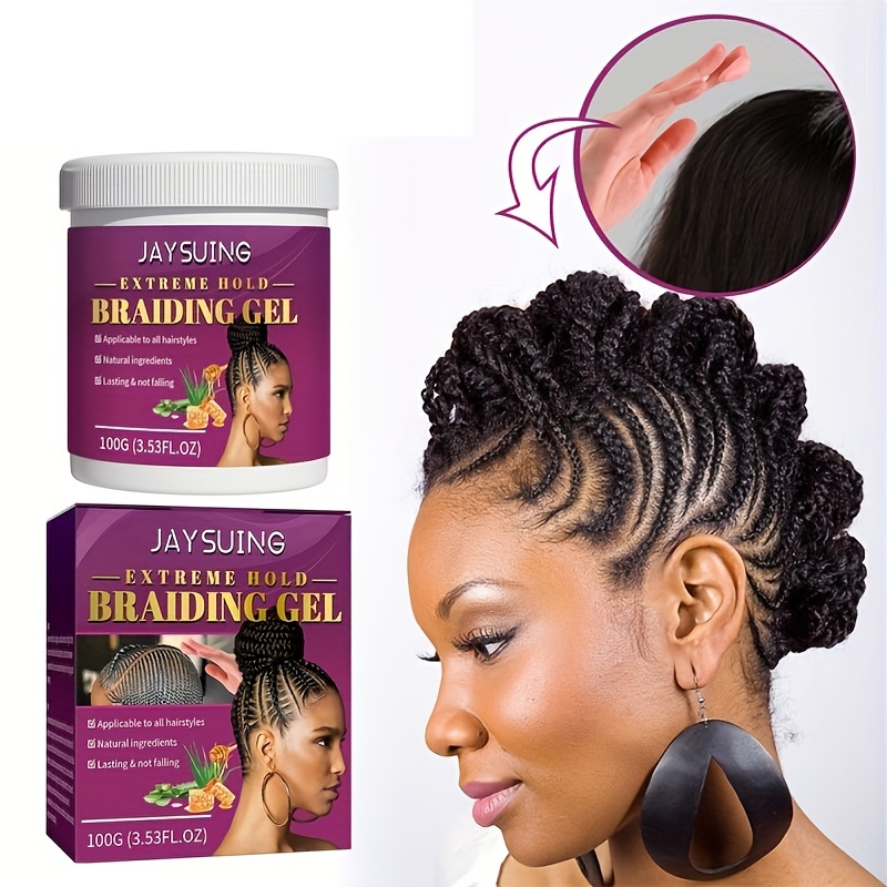 Extreme Strong Hold Hair Twist Braiding Styling Gel - Temu
