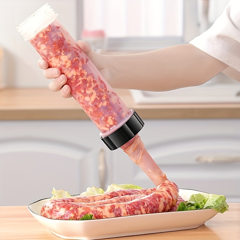 Insaccatrice manuale per salsicce riempitrici per carne macchina fatta in  casa strumento per salsicce fatto in casa macchine per salsicce manuali  ugello a imbuto - AliExpress