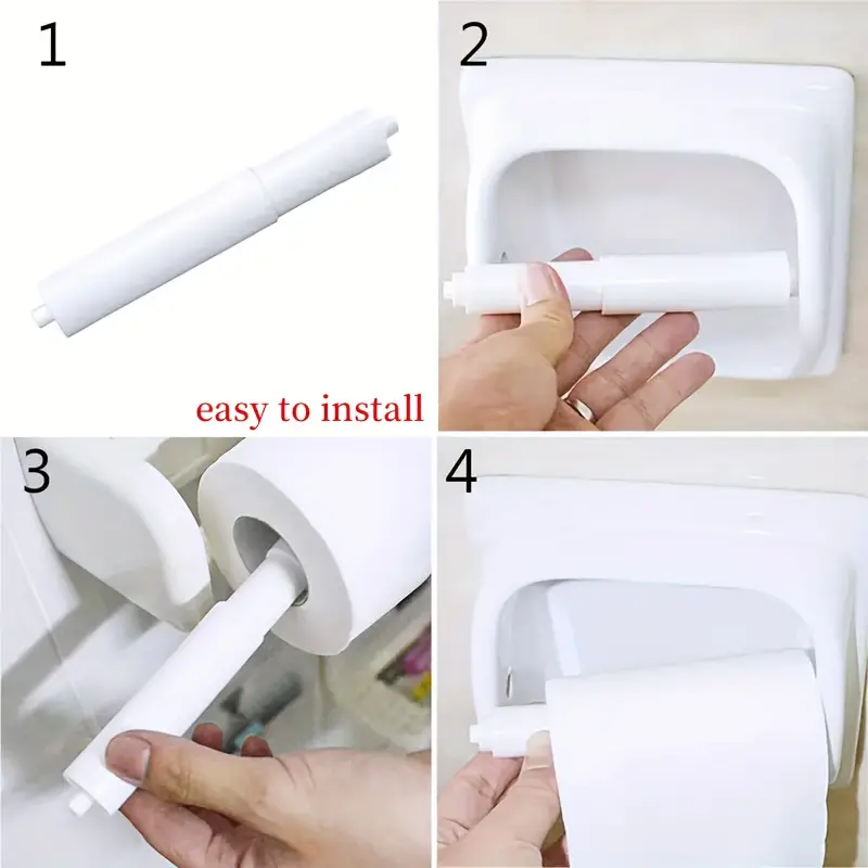 Toilet Paper Holder Roller Replacement Toilet Roll Paper - Temu