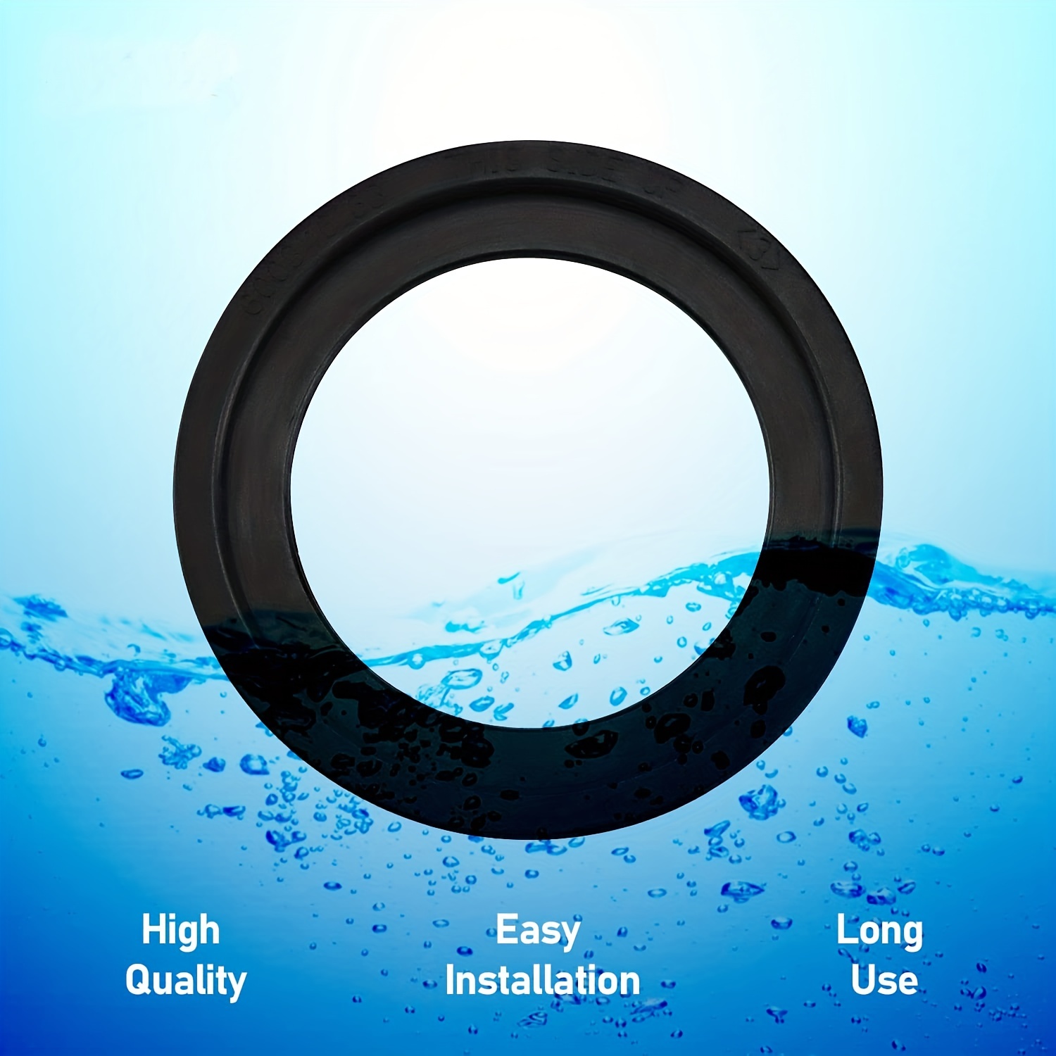 2pcs Rubber Toilet Flush Ball Sealing ring 385311658 For Dometic 300 310  320 RV
