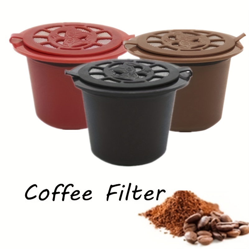 Nespresso Reusable Coffee Capsule Cup Plastic Refillable Coffee