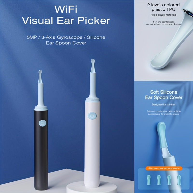 Wireless Smart Visual Ear Clean Rod with Camera