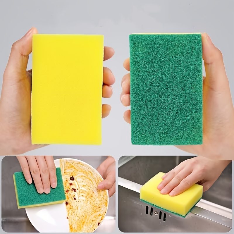 Kitchen Cleaning Sponges Cutlery Anti-scratch Sponge, Round Sponge Wipe, Clean  Sponge After Washing Pot - Temu