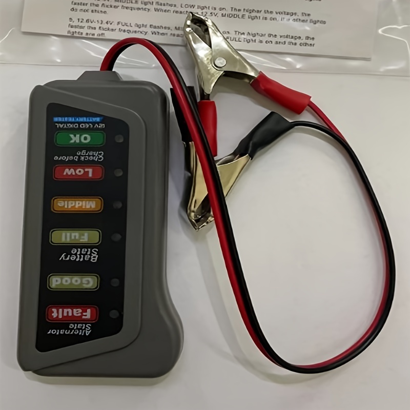 Testeur numérique de batterie pour moto – MC105 – Autotechnique