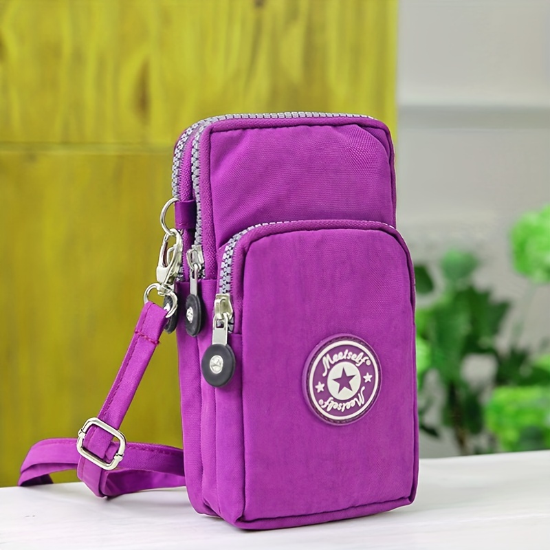 Fashion Lady Shoulders Small Backpack Letter Purse Mobile Phone