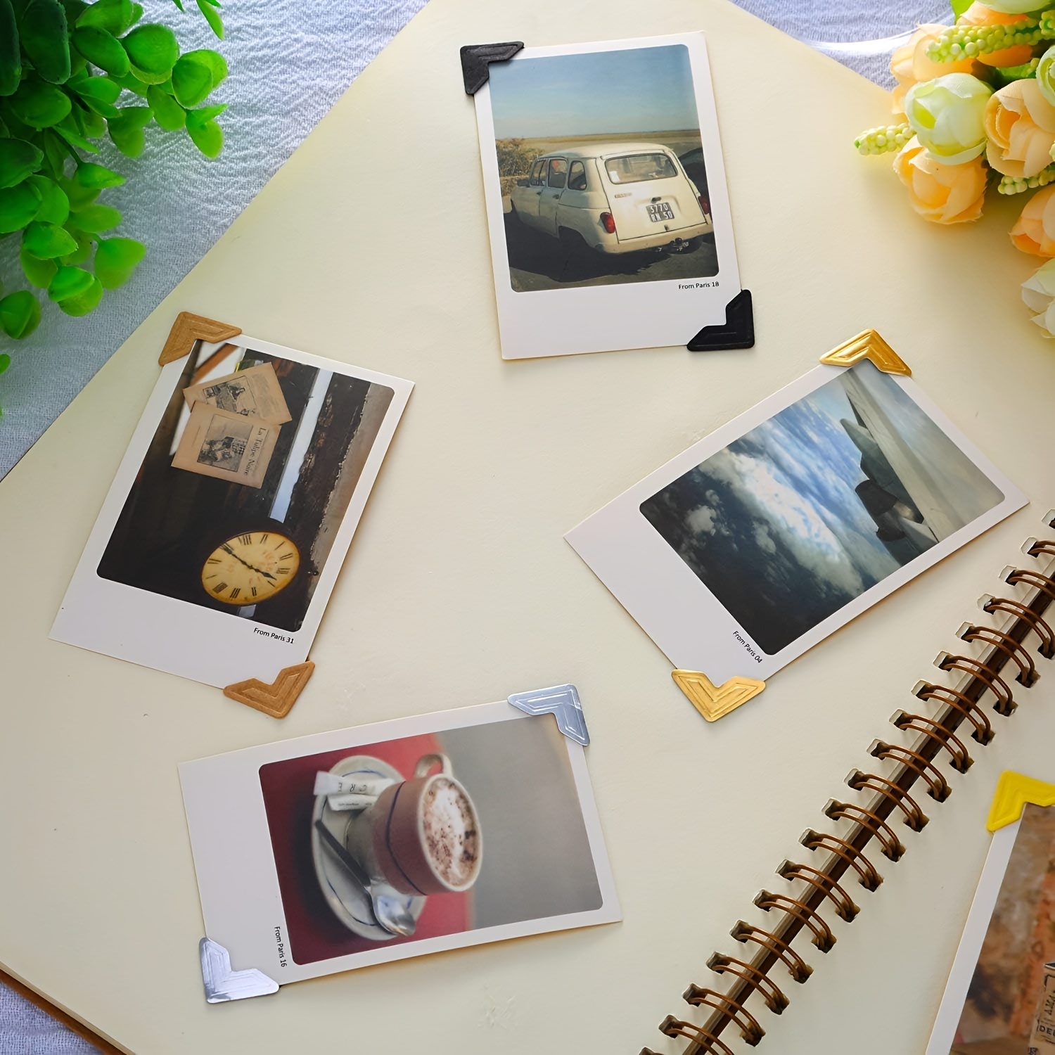 Self-adhesive Photo Mounting Corners, Self-adhesive Acid Free Photo Corners  For Scrapbooks Memory Books (multicolor), Diy Scrapbook Album - Temu