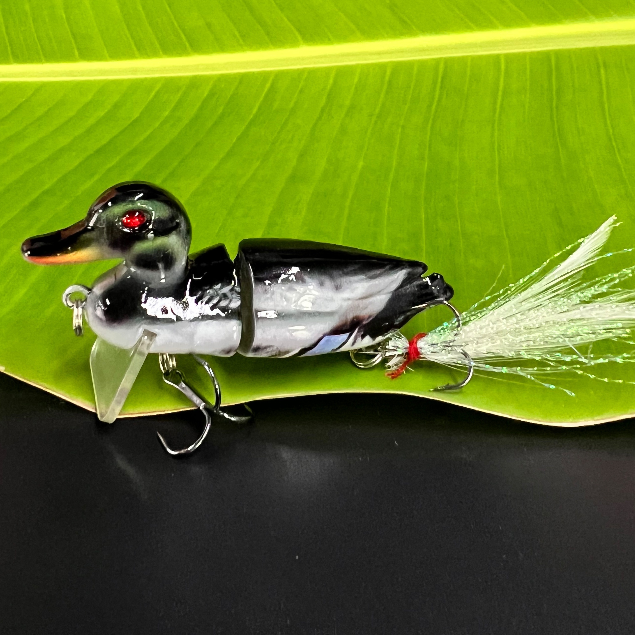 1pc 11g/0.39oz Multi Jointed Duck Hard Swimbaits, Slow Sinking Bionic  Plastic Fishing Lures Fishing Tackle Kit For Bass Trout Freshwater Saltwater