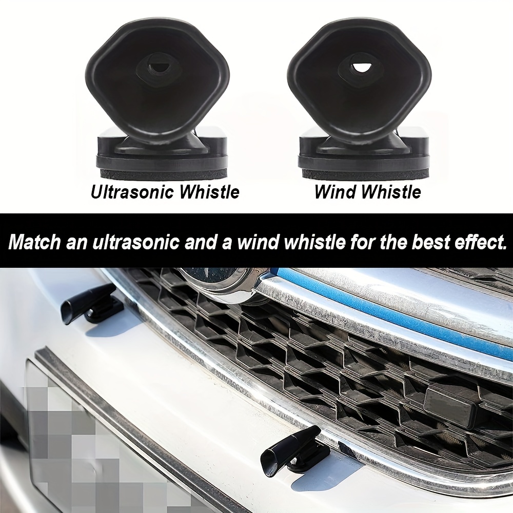 2 Paare Ultraschall Tier Repellers Retten Wind Whistle Auto