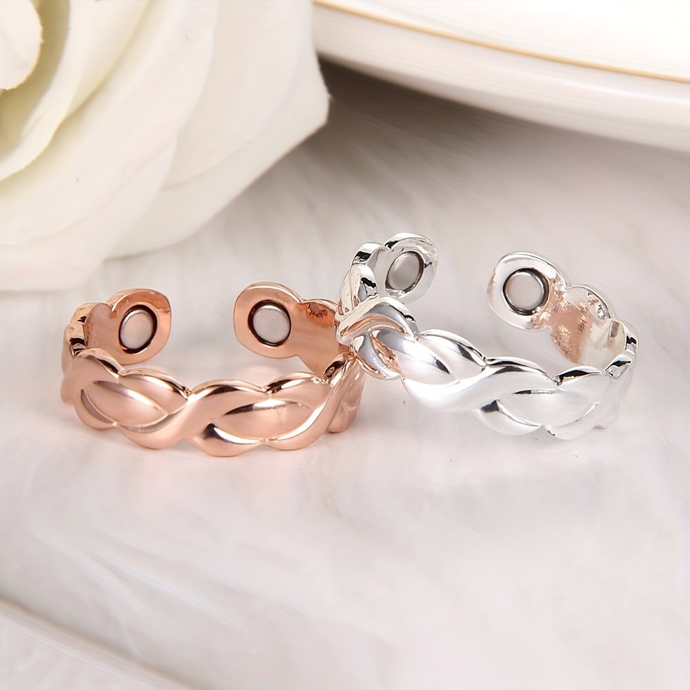 

1pc Copper Rings For Women, Magnetic Ring Women, Copper Thumb Ring, Copper Ring, Gifts For Women