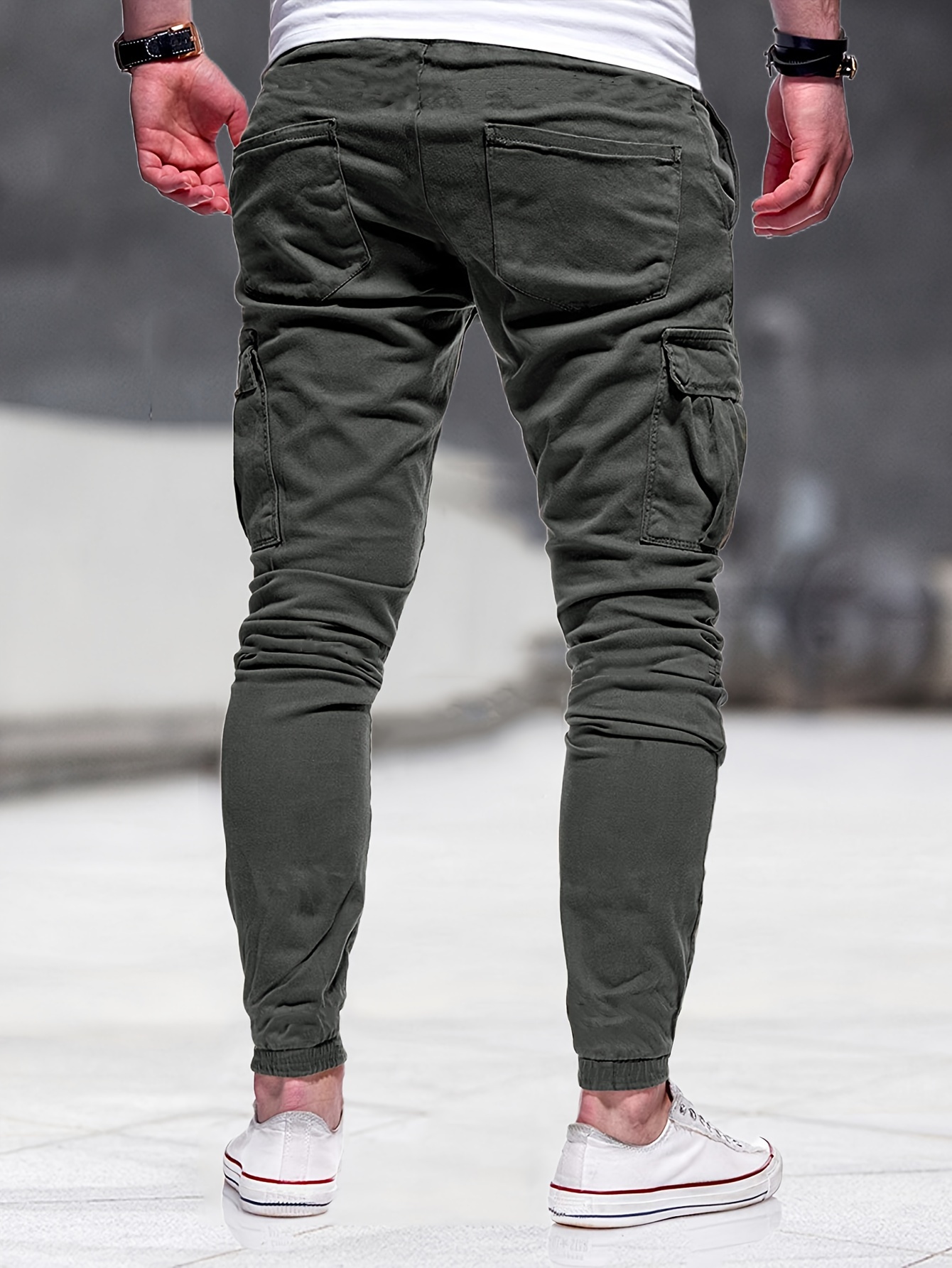 Cargo Pants - Charcoal gray - Men