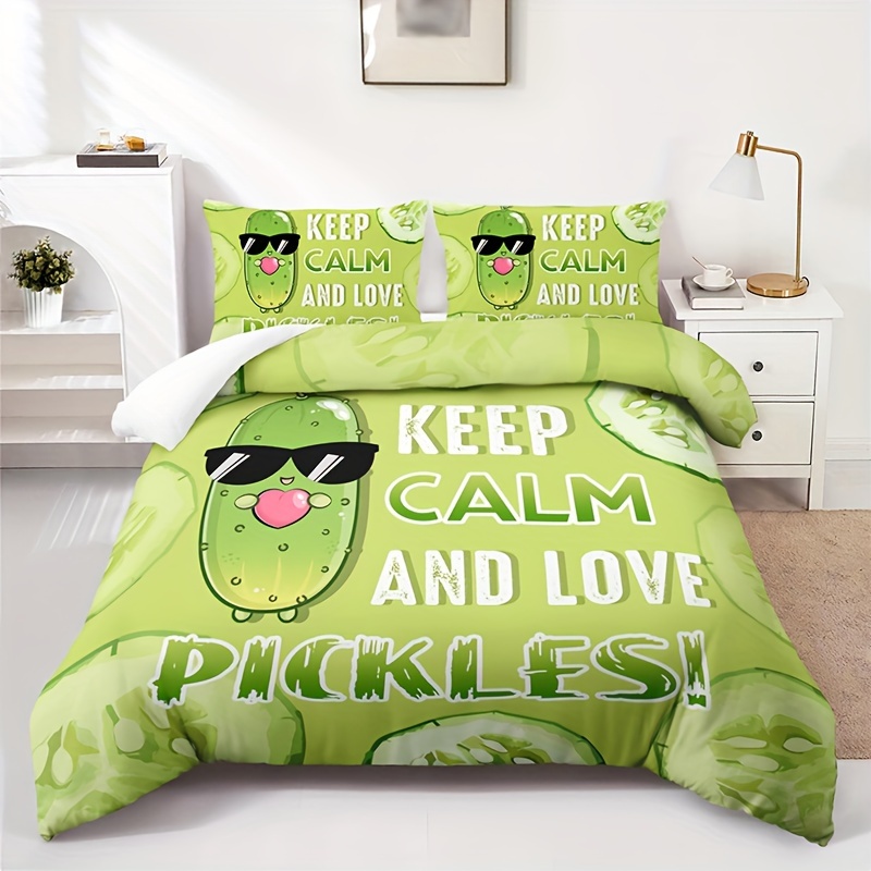 I Love Pickles Pillowcase - Pickles Gifts - Pickles Pillow case