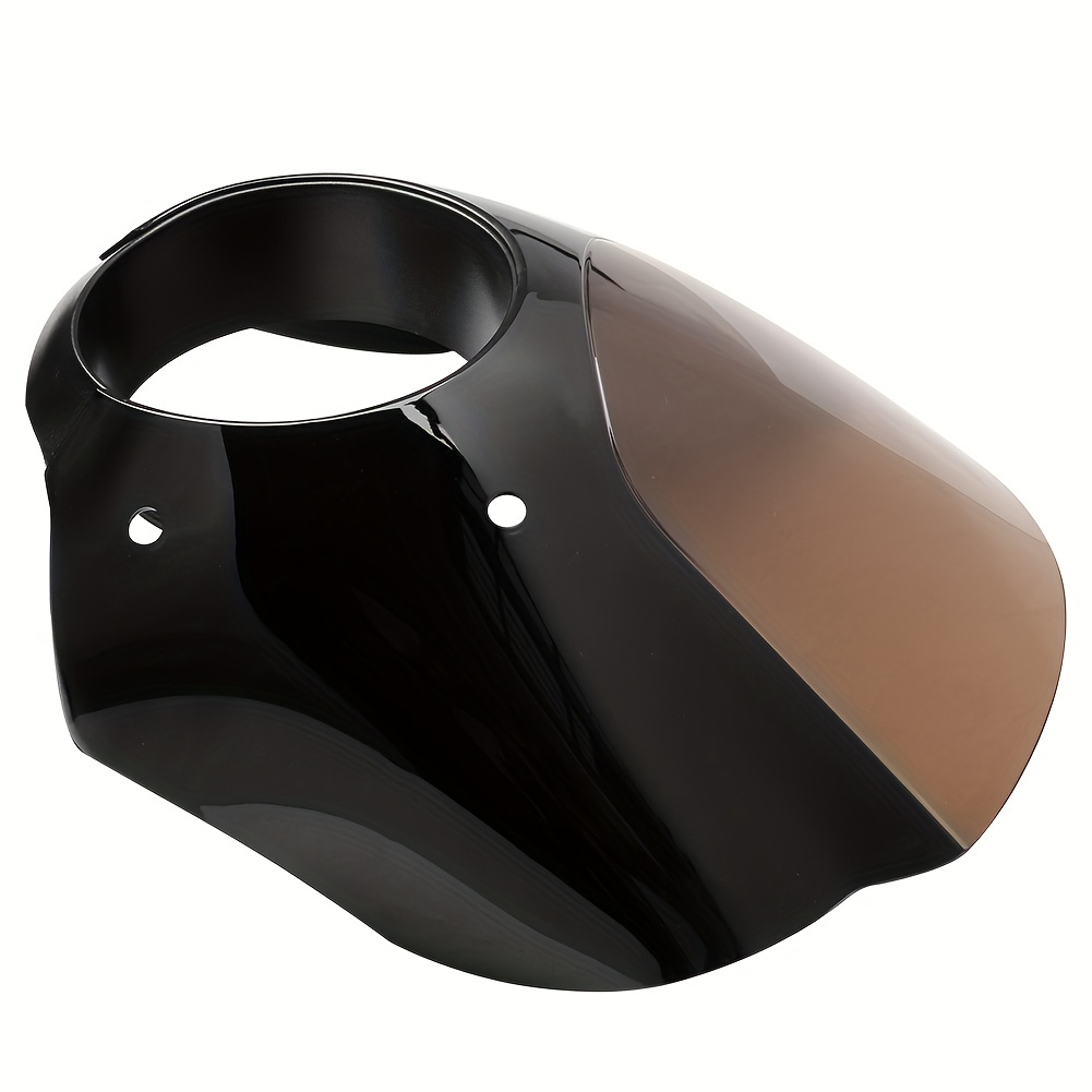 Motorcycle Gloss Black Gauntlet Headlight Fairing W/trigger - Temu United  Kingdom