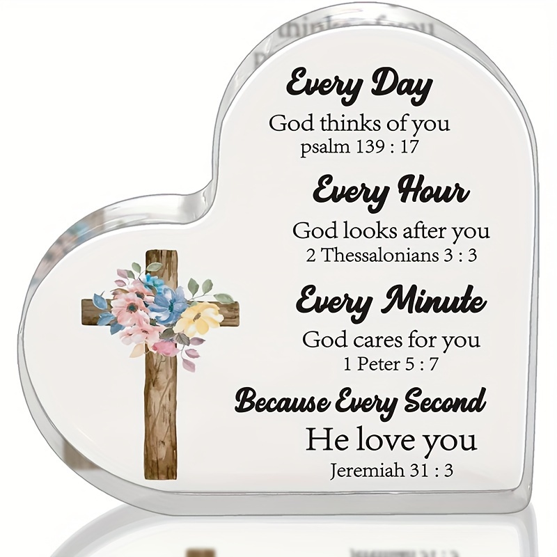 Acrylic Christian Gifts For Women Inspirational Gifts With - Temu