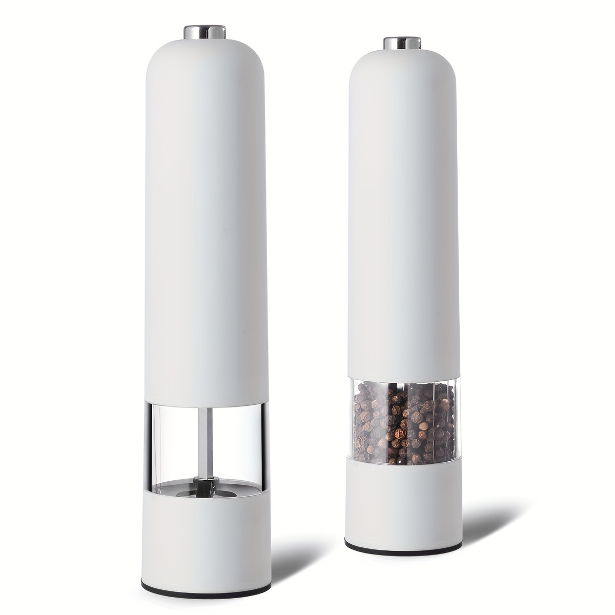 Electric Salt And Pepper Grinder Set - Automatic Spice Mill With Adjustable  Coarseness - Perfect For Cooking & Bbqs! - Temu