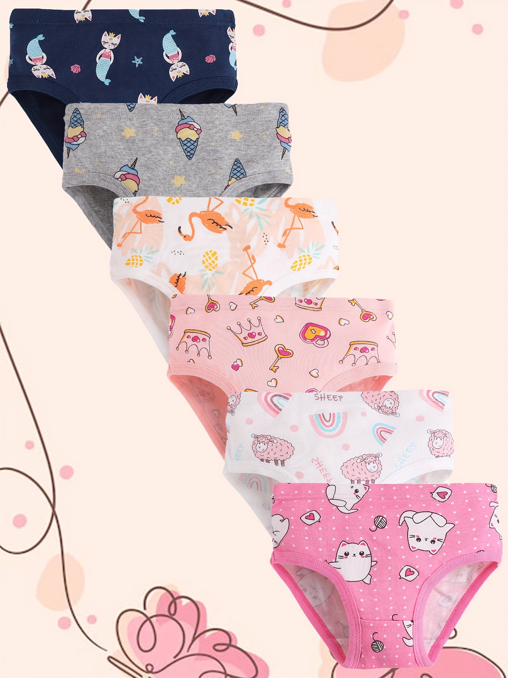 Buy Hello Kitty Print Briefs with Bow Applique - Set of 3 Online
