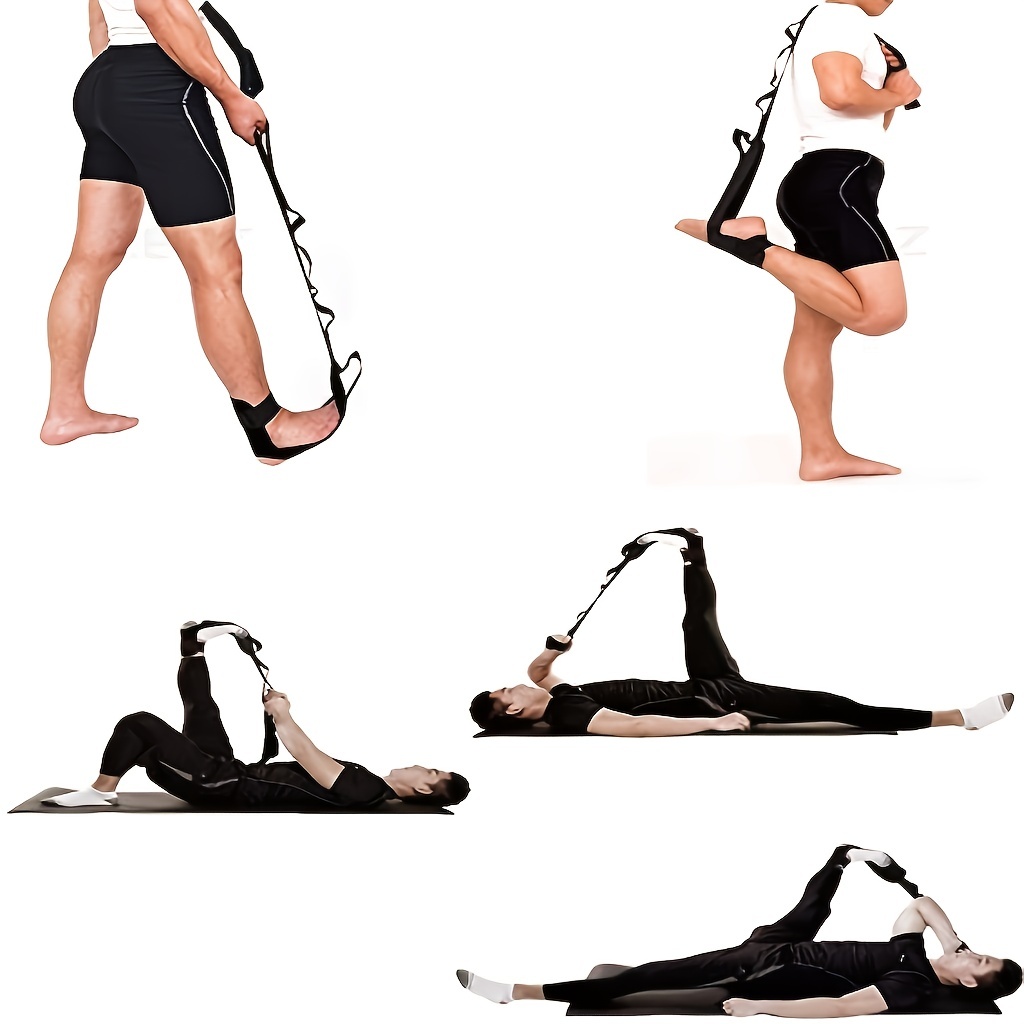 Yoga Elastic Stretch Strap: Get Fit Fast Gymnastics Leg - Temu