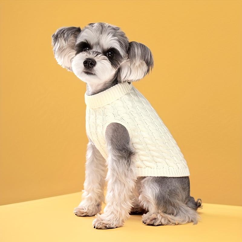  Dog Sweater Dog Pullover Shirt Pet Autumn Winter Warm Clothes  Dog Overalls Cat Clothes Apparel Puppy Striped Sweater Coat Puppy Pajamas  Outfits Dog Sweatshirt Holiday Costumes Grey S : Pet