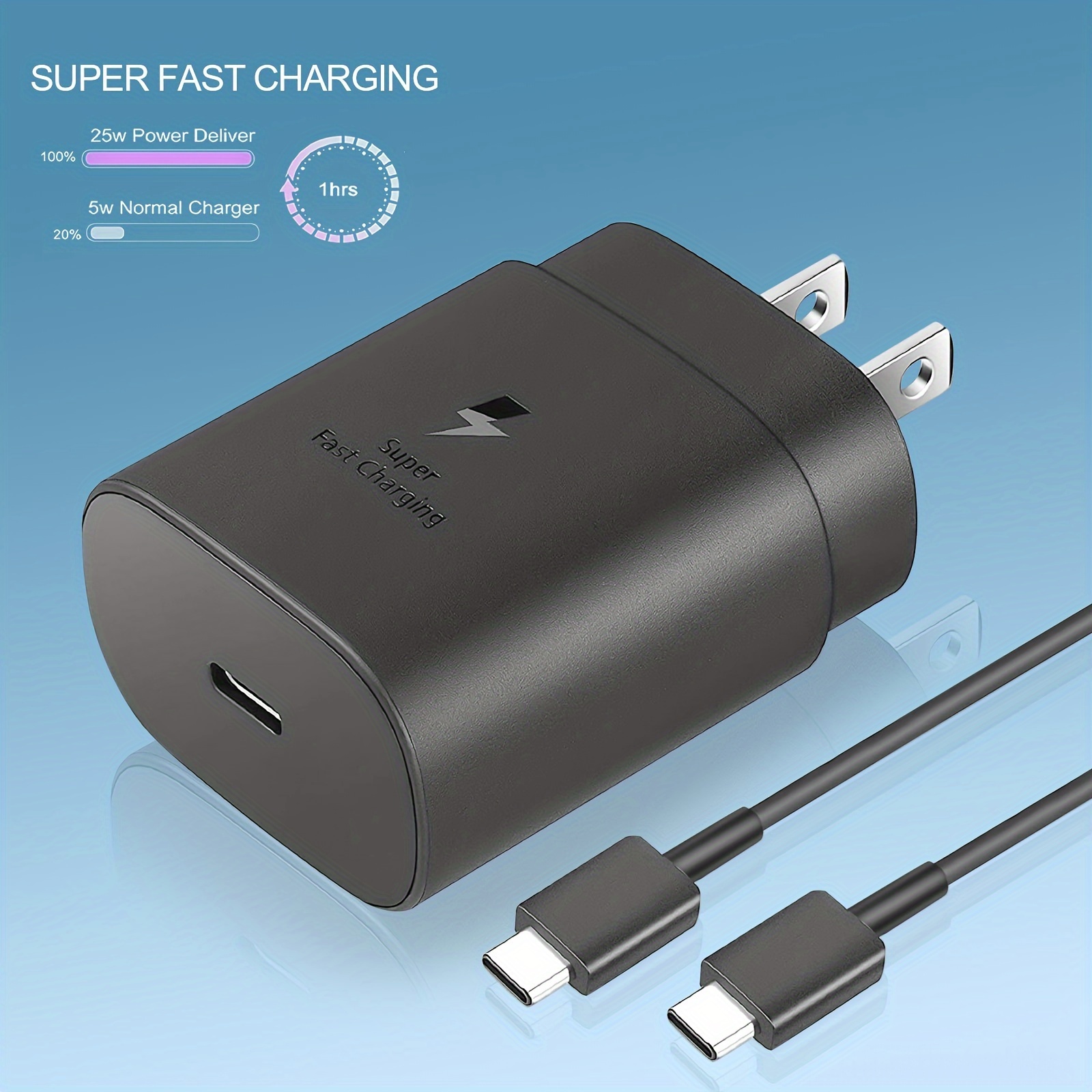 Type C Fast Charger, for Samsung Charger Android Phone USB-C Charging Cable  6.6ft for Galaxy S23/S23+/S22/S21/S20/S10e/S9/S8/Note20/Note10/Note9/Z