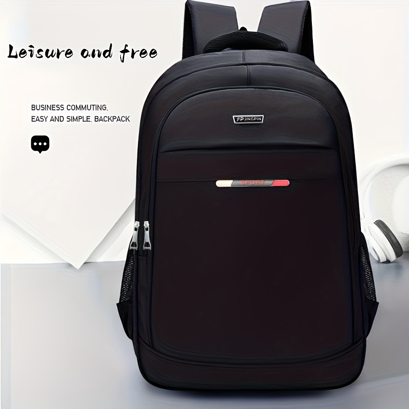 Business Computer Bag, Portable Lightweight Large Capacity Backpack,  Schoolbag For Outdoor Camping, Hiking And Travel
