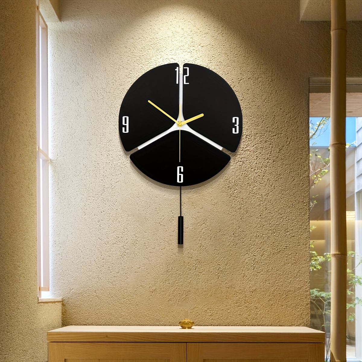 Reloj de cuco de cuco, reloj de pared de cuco, voces de pájaro de cuco,  diseño de péndulo, con péndulo, funciona con pilas, para decoración de  pared