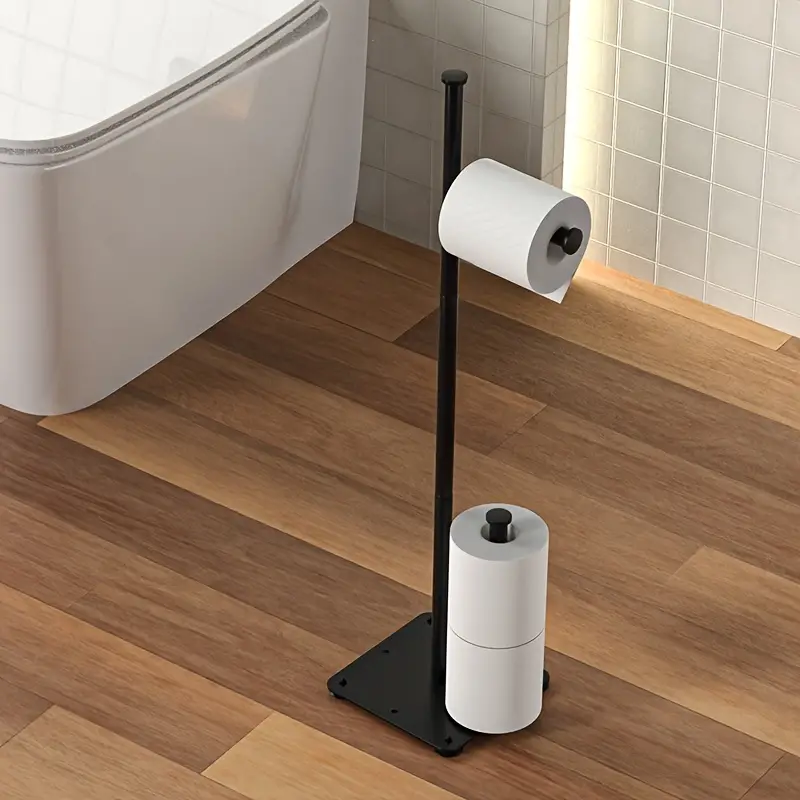 Wooden Toilet Roll Stand, Bathroom Toilet Paper, Washroom Storage