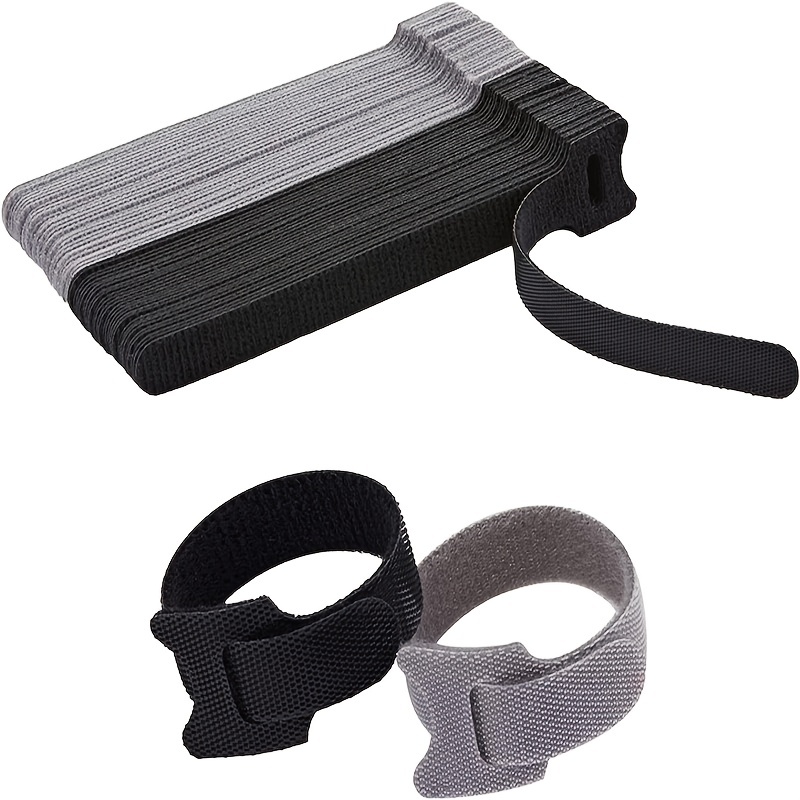 Reusable Fastening Tie Black Gray Advanced Adjustable Tie - Temu