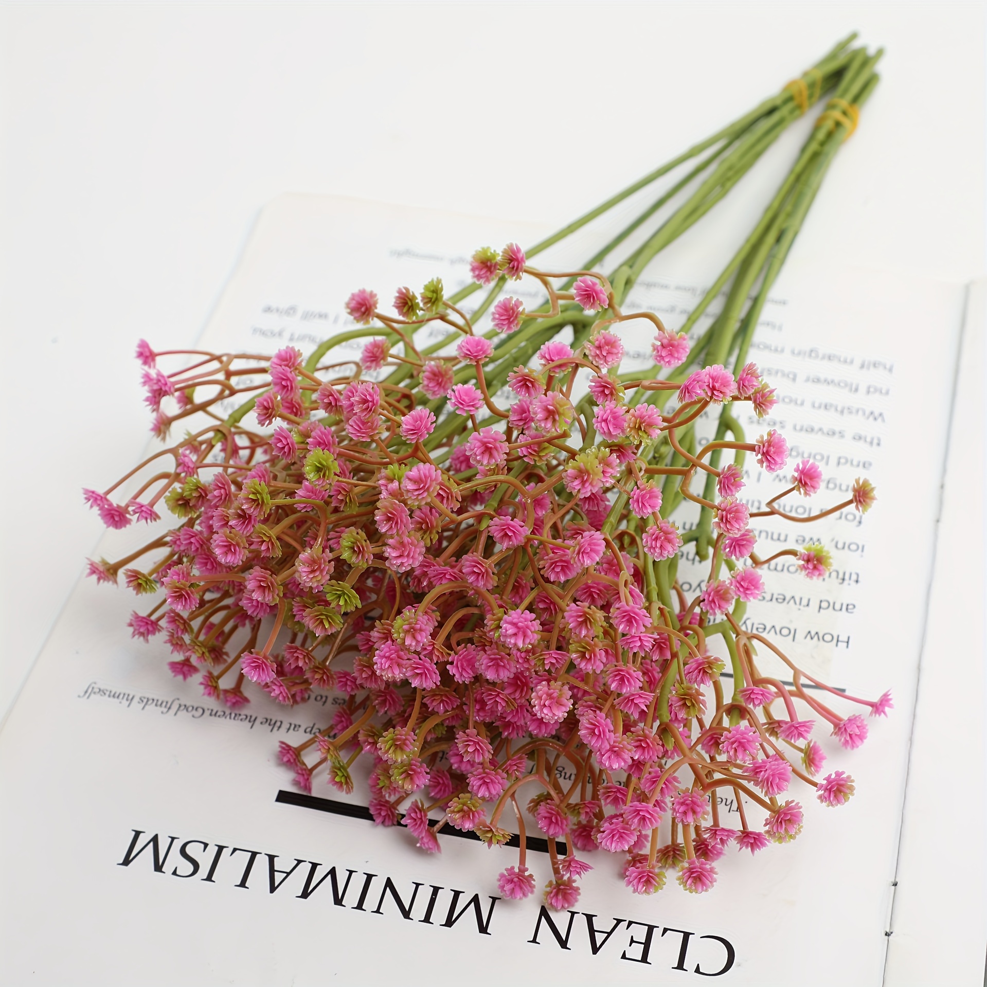 3pcs Light Pink Artificial Baby's Breath Flower