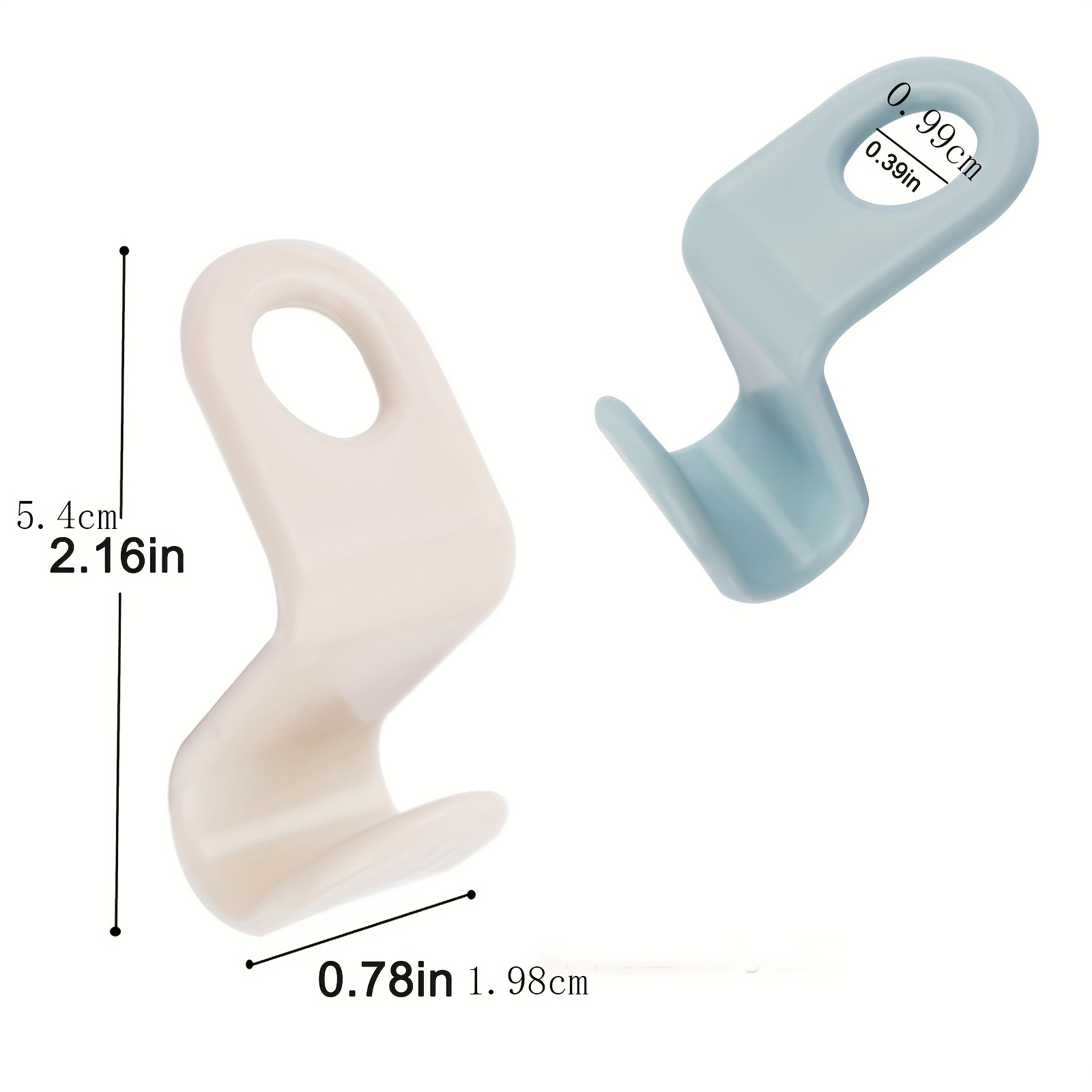 Space Saver Hooks, Hanger Connector Hooks, Mini Plastic Cascading Hooks  With Extender Connector Clips For Clothes Hangers (white, , Blue) - Temu  United Arab Emirates