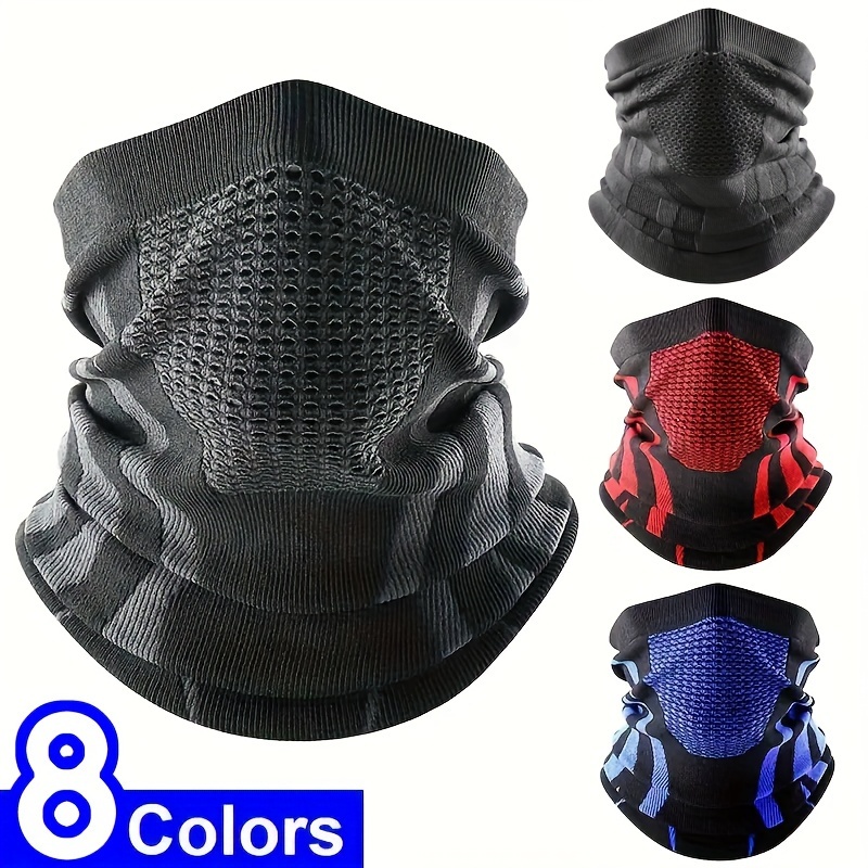 

Wtactful Winter Neck Warmer Mask Scarf Neck Gaiter, Windproof Face Mask For Ski Snowboard Hiking Cycling Running
