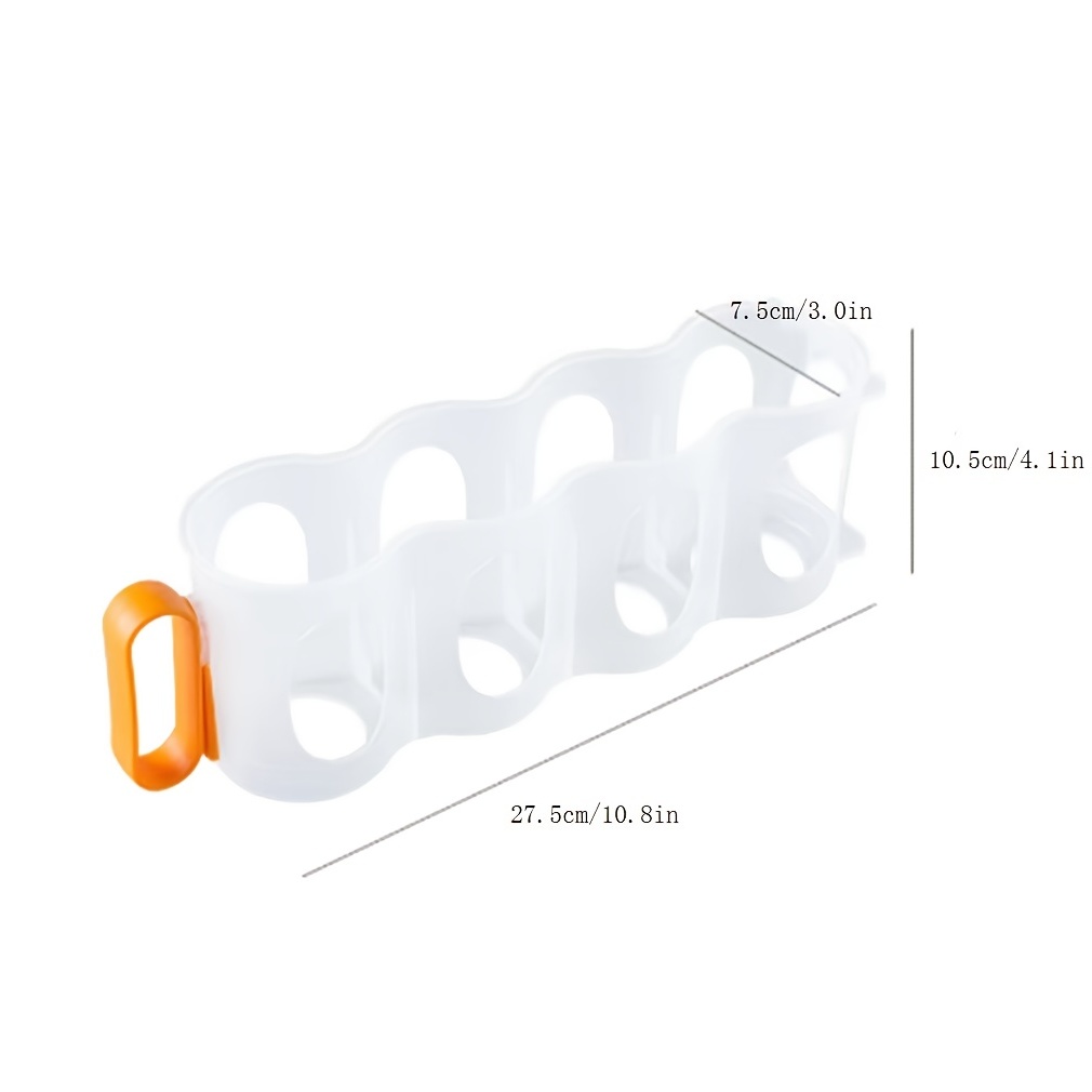 Clear Plastic Can Organizer For Refrigerator Shelf - Holds Beer And Food  Containers - Sliding Rack For Easy Access - Temu