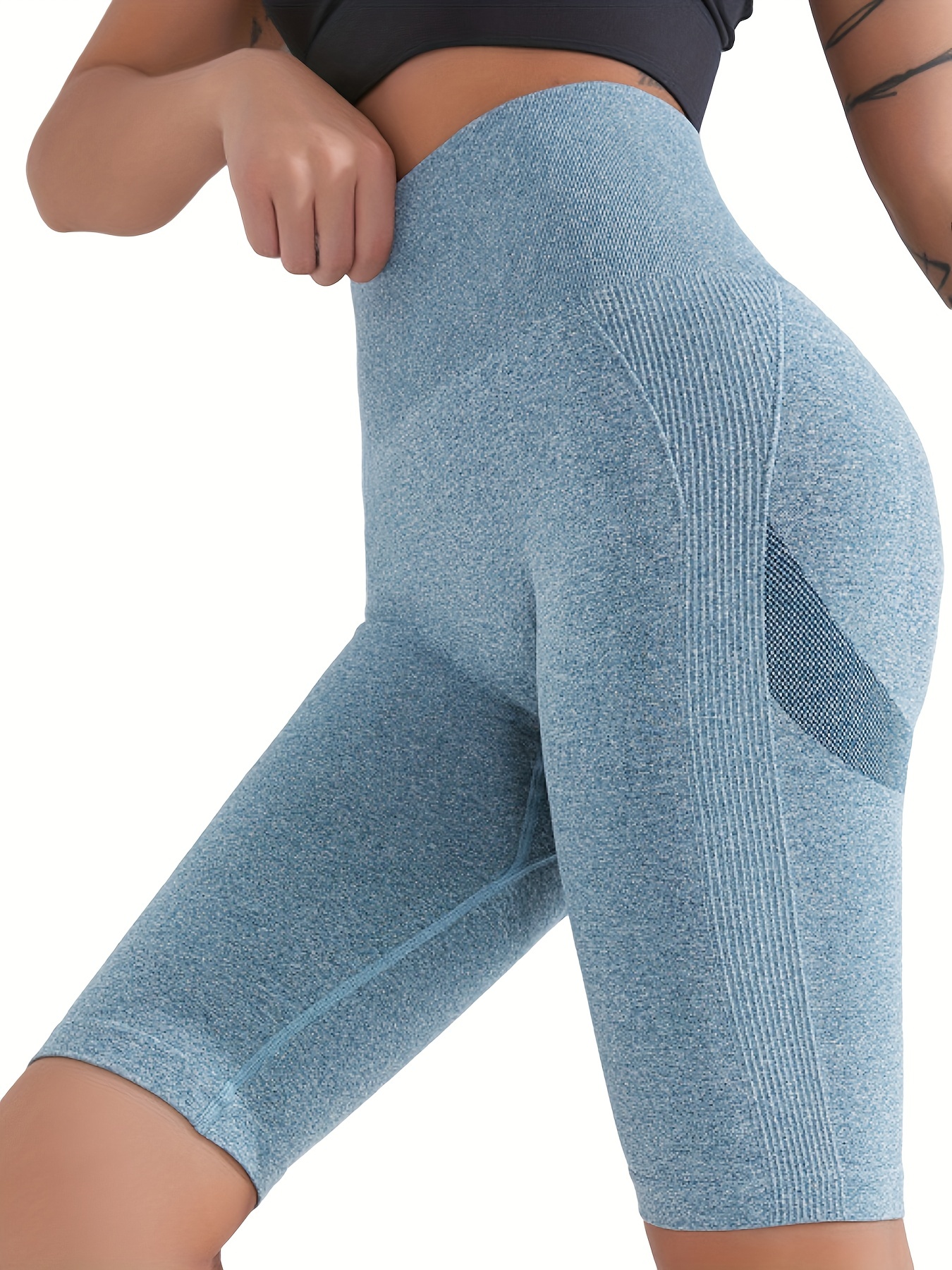 Women High Waist Shorts Butt Lift Yoga Pants Scrunch Booty Workout Leggings