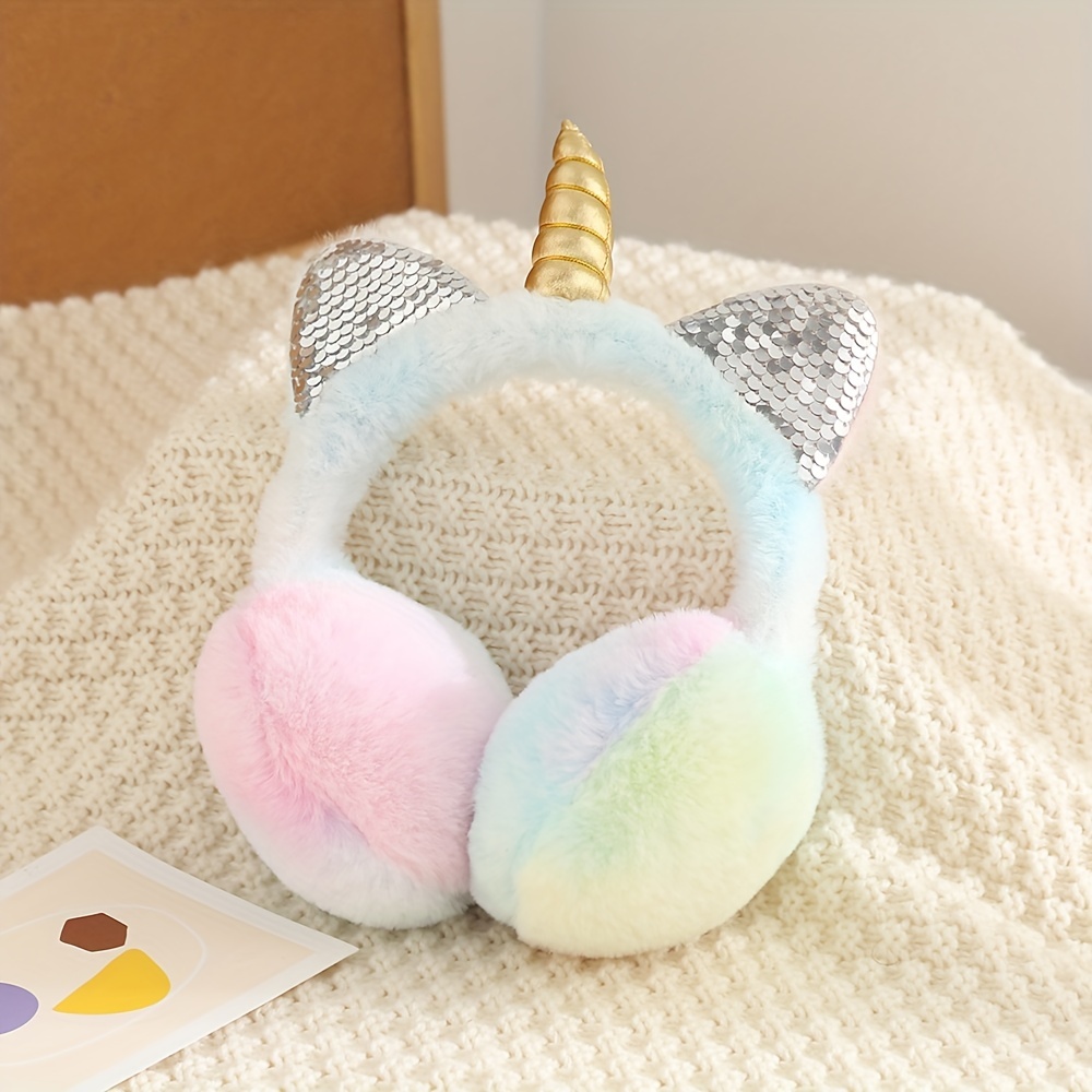 1pc Orejeras De Unicornio Para Niños Y Niñas Para El - Temu