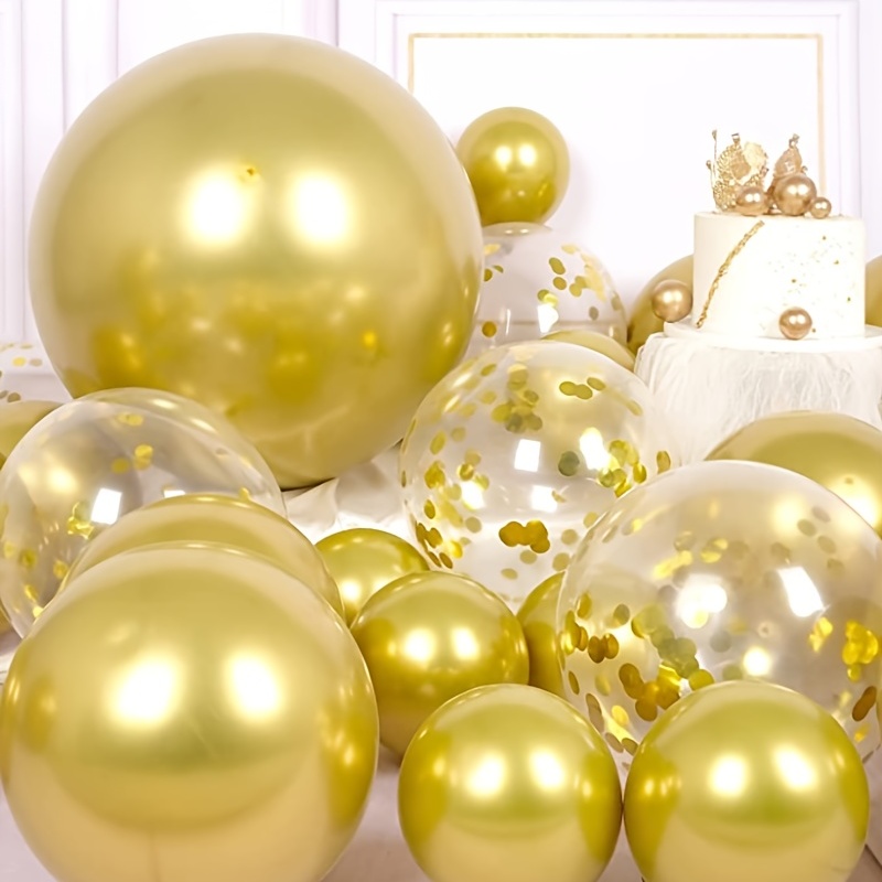 Ballon à hélium doré pour remise des diplômes, fournitures de