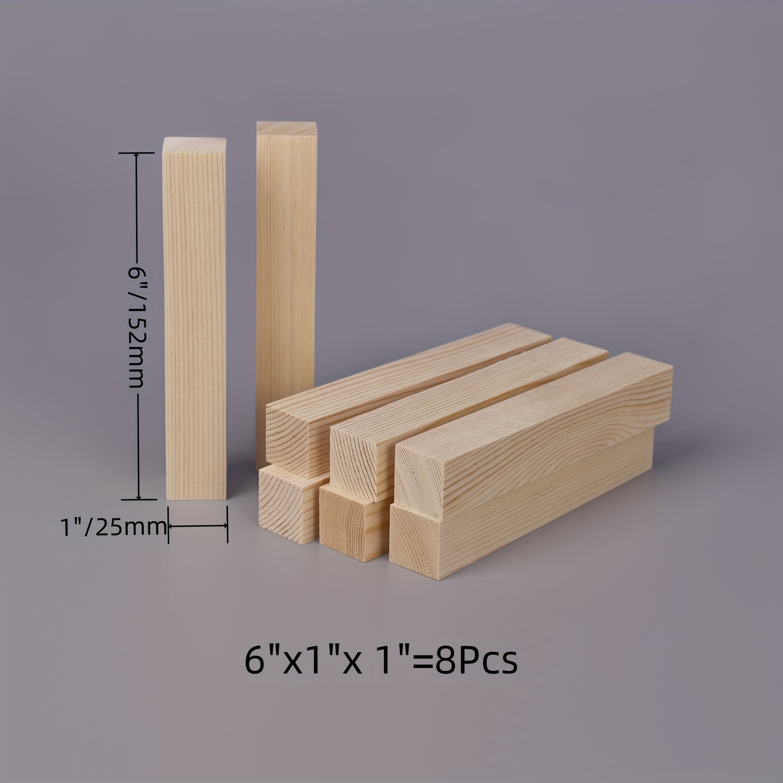 Wood Blocks For Crafts Pine Wood Square Blocks Wood Craft - Temu