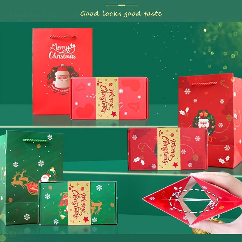 Hsmlafv Seeroze - Caja sorpresa de Navidad, Joyjoyset, juego de caja de  regalo sorpresa, sorpresa de Navidad, caja de regalo sorpresa plegable (20