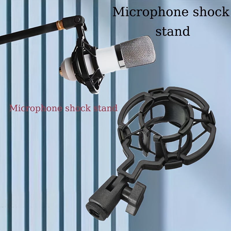 de soporte de micrófono NB35 con clip de micrófono Brazo de tijera plegable  Montaje de choque para estudio Radiodifusión Podcast Transmisión de Opción  3 Hugo Soporte de micrófono