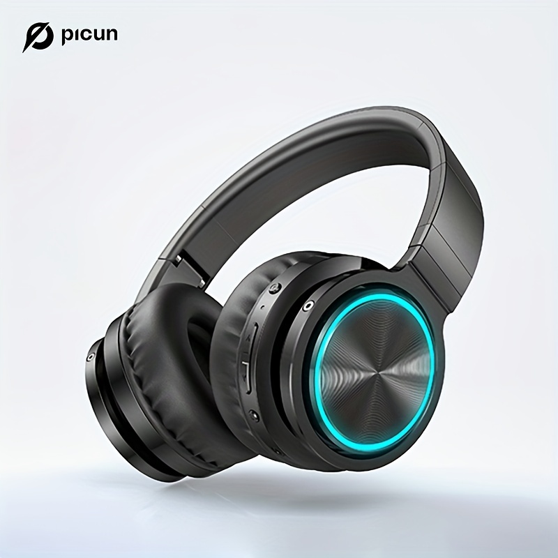 Auriculares inalámbricos Bluetooth con cancelación de ruido, micrófono de  sonido estéreo de alta fidelidad, almohadilla de proteína de graves