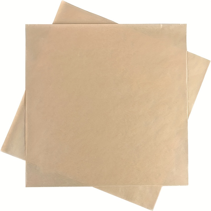  Yuyouqu 50 Sheets Deli Paper Pre Cut Wax Paper Sheets  Disposable Food Basket Liners Grease Proof Sandwich Wrapping Paper Grease  Resistant Food Trays Paper Liner 12 x 12 Inch Brown 