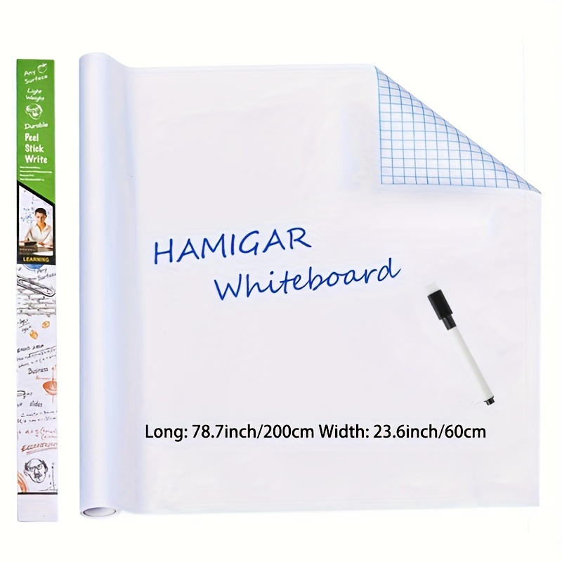  HAMIGAR Magnetic Whiteboard Contact Paper 17.5 X