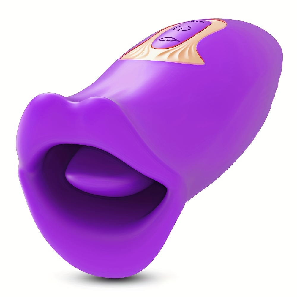 The Rose Toy with Tongue in Purple