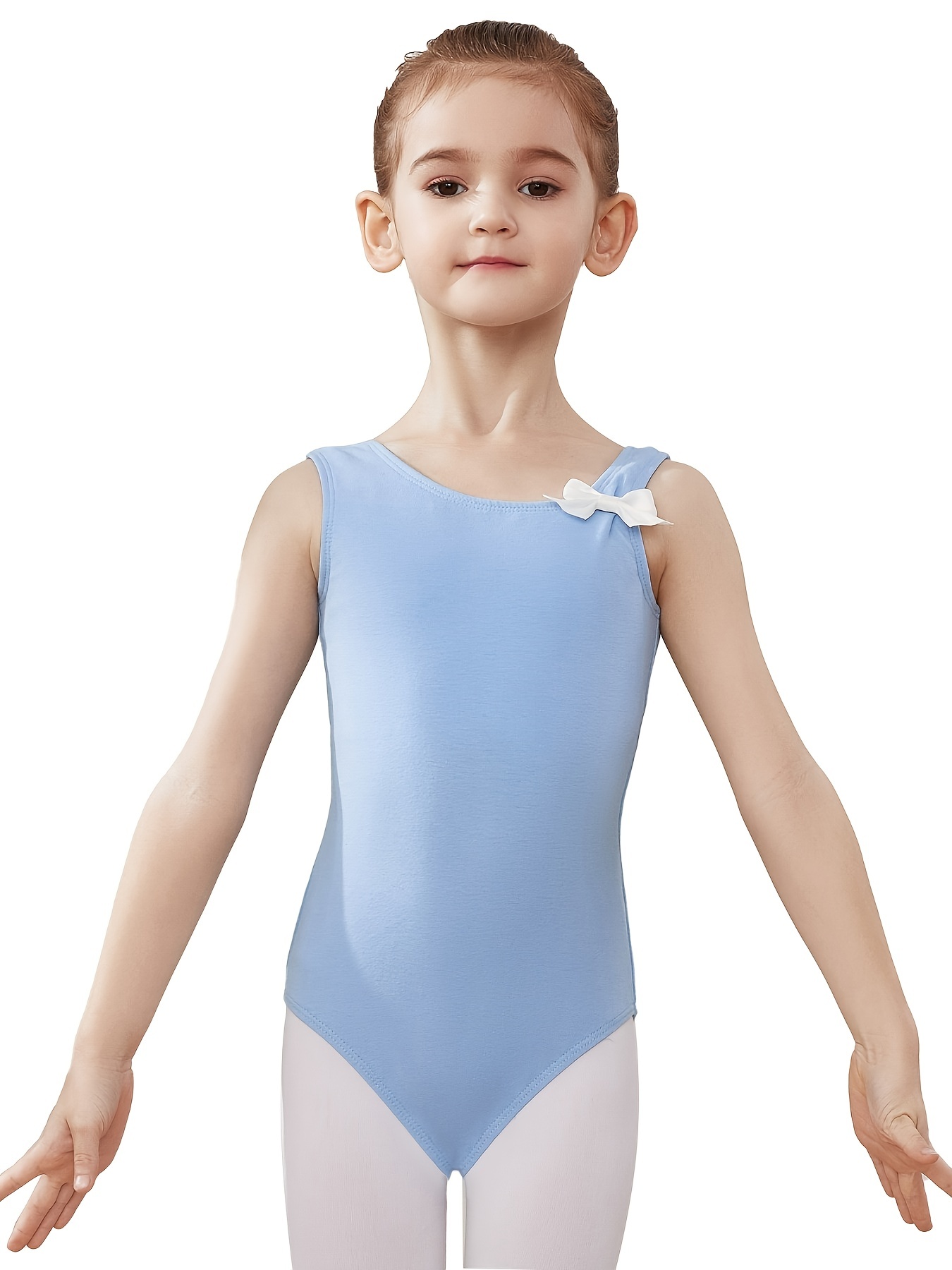 Stretchy Comfy Ballet Leotard Girls 93.6% Cotton Dancing - Temu