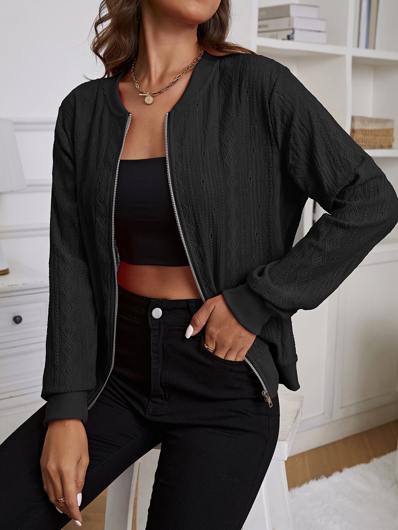 Spring Jackets For Women - Temu Canada