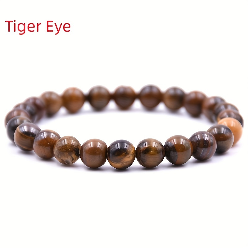 3 Pcs Set Stone Beaded Bracelet For Men
