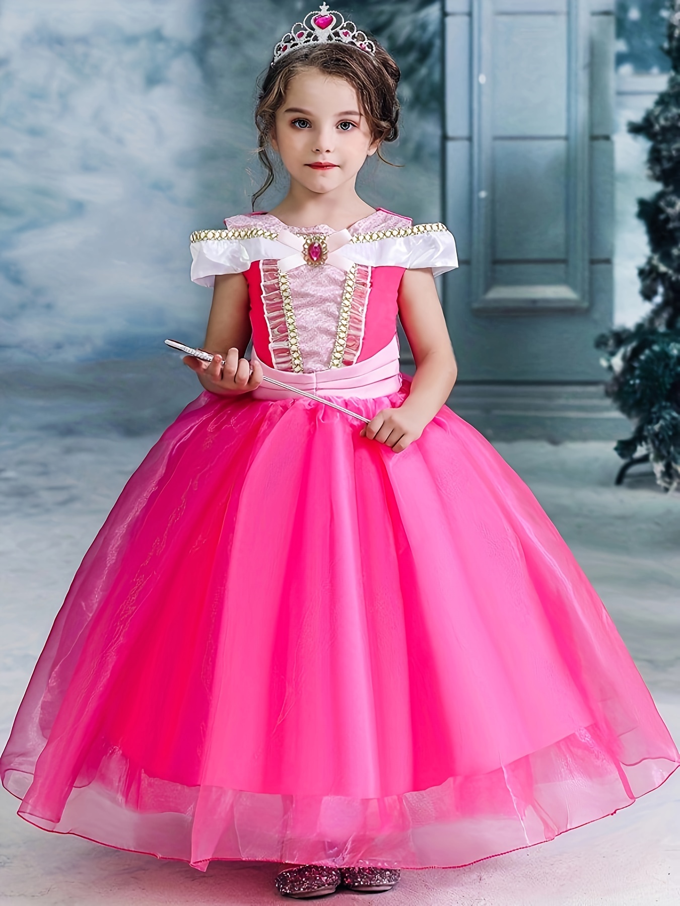 Las niñas visten ropa de niños Niño bebé vestido de princesa