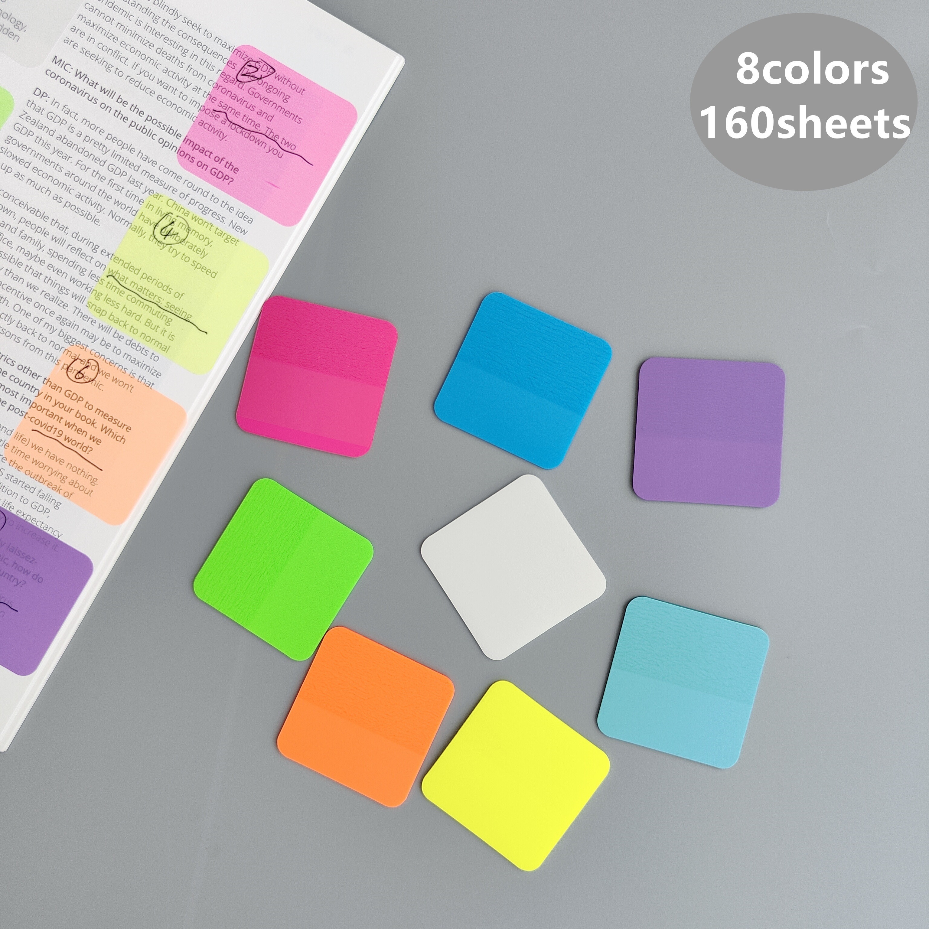 Transparent Sticky Note  Top Ring Binders for Schools and Offices - Leos'  Stationery Essentials
