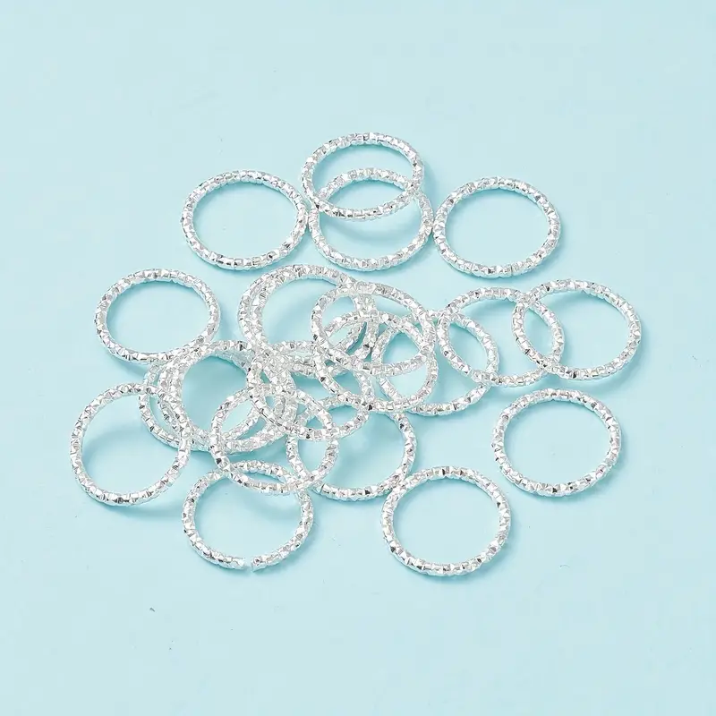 Metal Loop Jump Rings Round Split Ring Connectors Jewelry Making Findings  500pcs