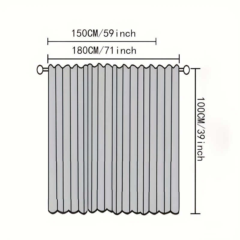 American Pastoral Gauze Curtain for Home Decor